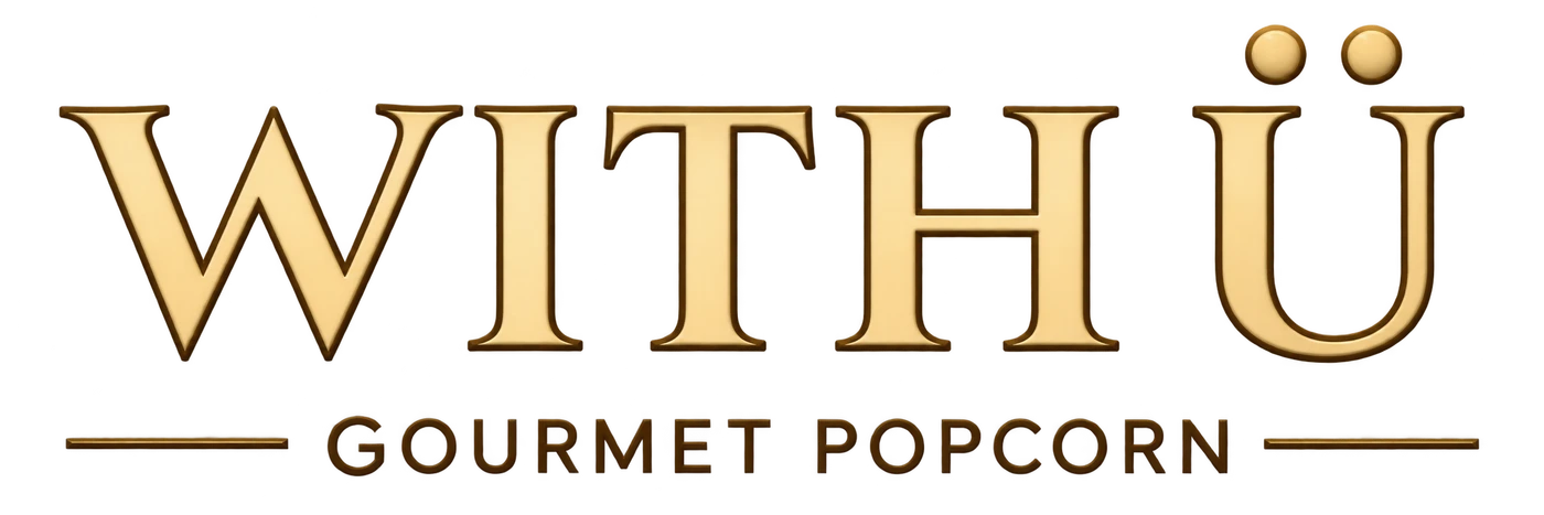 WITH Ü Gourmet Popcorn